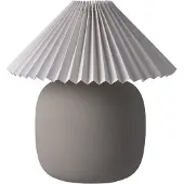 Scandi Living Boulder pöytävalaisin 29 cm grey-pleated white