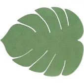 Lind DNA Monstera Leaf Hippo pöytätabletti L Forest green