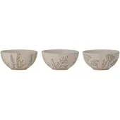Creative Collection Primrose kulho Ø 11,5 cm 3 osaa Luonnonvärinen