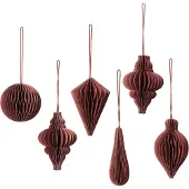 Broste Copenhagen Christmas mix joulukoriste 6-pack Pompeian red