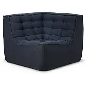 Ethnicraft N701 kulmamoduuli suora Graphite (siniharmaa)