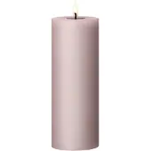 Ester & Erik LED-pöytäkynttilä 52 Soft Rose, 20 cm