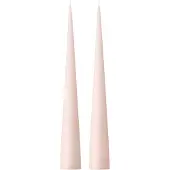 Ester & Erik -kartiokynttilä 37 cm, 2-pakkaus matta Rosewater 51