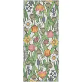 Ekelund Linneväveri - Blomsterlök Kaitaliina 35x80 cm Monivärinen
