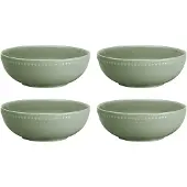 Scandi Living Dots aamiaiskulho 60 cl 4-pakkaus Vihreä