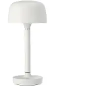 Scandi Living Halo kannettava pöytävalaisin 25,5 cm White