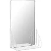 Scandi Living Nod peili hyllyllä 30x50 cm White