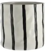 Scandi Living Thrive ruukku Ø20 cm Valkoinen-musta