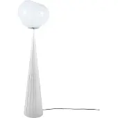 Tom Dixon Melt Cone fat lattiavalaisin LED 174,5 cm Opal-silver
