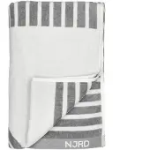 NJRD Stripes kylpypyyhe 100 x 150 cm Harmaa