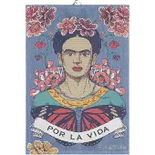 Ekelund Linneväveri Frida Kahlo -keittiöpyyhe 35 x 50 cm Vida