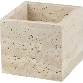 Mette Ditmer Travertiini kuutio 10x10 cm. Liinavaatteet