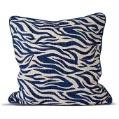 By On Anima tyyny M 50x50 cm Zebra-sininen