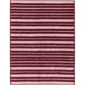 Marimekko Raide kylpyhuonematto 50x70 cm Burgundinpunainen