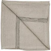 Tell Me More - Livia Lautasliina 45x45 cm Beige/Musta
