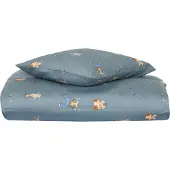Nuuroo Bera Junior Bed Linen - Blue - 100X140;40X45CM