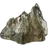 Kosta Boda The Rock kynttilälyhty 91 mm taupe