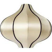 Oi Soi Oi Indochina Classic Onion S lampunvarjostin Kit-musta