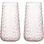 Marimekko Syksy pitkä juomalasi 2-pack Vaaleanpunainen