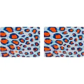 HEM Monster pöytätabletti 30x40 cm 2 kpl Coral-white-ultramarine blue