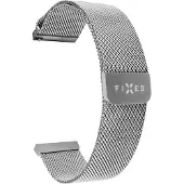 FIXED mesh strap for smartwatch universal 22mm silver