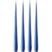 Ester & Erik -kynttilä, 4-pakkaus lakattu Cornflower 48, 42 cm