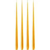 Ester & Erik -kynttilä, 4-pakkaus lakattu 85 Mango, 32 cm