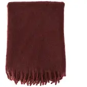 Scandi Living Dune mohair viltti 130x170 cm Luumu