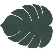 Lind DNA Monstera Leaf Nupo pöytätabletti L Tummanvihreä