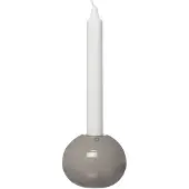 ERNST kynttilänjalka lasia Ø9 cm Harmaa