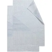 NJRD Stripes keittiöpyyhe 47x70 cm 2-pack Sininen-valkoinen