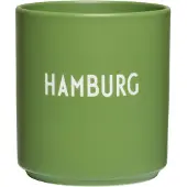 Design Letters suosikkikuppi German Collection 25 cl Hamburg-green