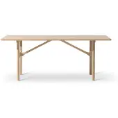 Fredericia Furniture 6284 ruokapöytä Öljytty tammi