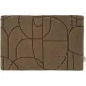 Classic collection Moderni abstrakti ovimatto 60x90 cm Ruskea