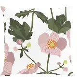 Arvidssons textil Anemoni tyynynpäällinen 47x47 cm Vaaleanpunainen