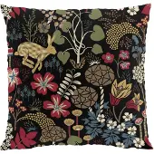 Arvidssons textil Lyckeflykt tyynynpäällinen 47 x 47 cm Punaruskea