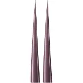 Ester & Erik -kartiokynttilä 37 cm, 2-pakkaus lakattu Muted mauve 42-0