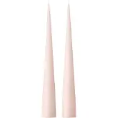 Ester & Erik -kartiokynttilä 37 cm, 2-pakkaus matta Rosewater 51