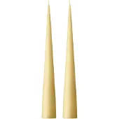 Ester & Erik -kartiokynttilä 37 cm, 2-pakkaus matta Pale ginger 14