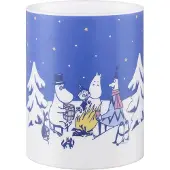 Muurla Moomin LED-pöytäkynttilä 12,5 cm Tähtiyö