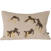 Fine Little Day Jumping horse tyynynpäällinen 38x58 cm Luonnollinen