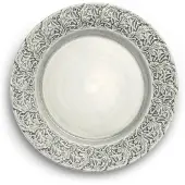 Mateus Lace-lautanen 25 cm Harmaa