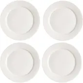 Scandi Living Kalk-lautanen 28 cm 4-pack valkoinen