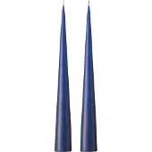 Ester & Erik -kartiokynttilä 37 cm, 2-pakkaus matta Royal navy 28
