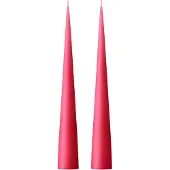 Ester & Erik -kartiokynttilä 37 cm, 2-pakkaus matta Deep pink 41/2
