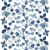 Arvidssons textil Liv kangas Sininen