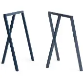HAY Loop Stand Frame jalustin 72 cm 2-pakkaus Deep blue