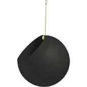 AYTM GLOBE riippuva ruukku Ø17 cm k28 cm Black