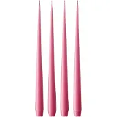 Ester & Erik -kynttilä, 4-pakkaus matta Clear pink 41, 42 cm