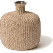 Lindform Bottle vaasi Sand medium stripe, small